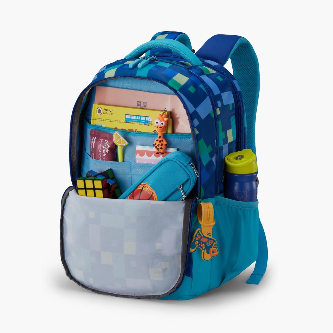 AMERICAN TOURISTER Kids Checked School Backpack