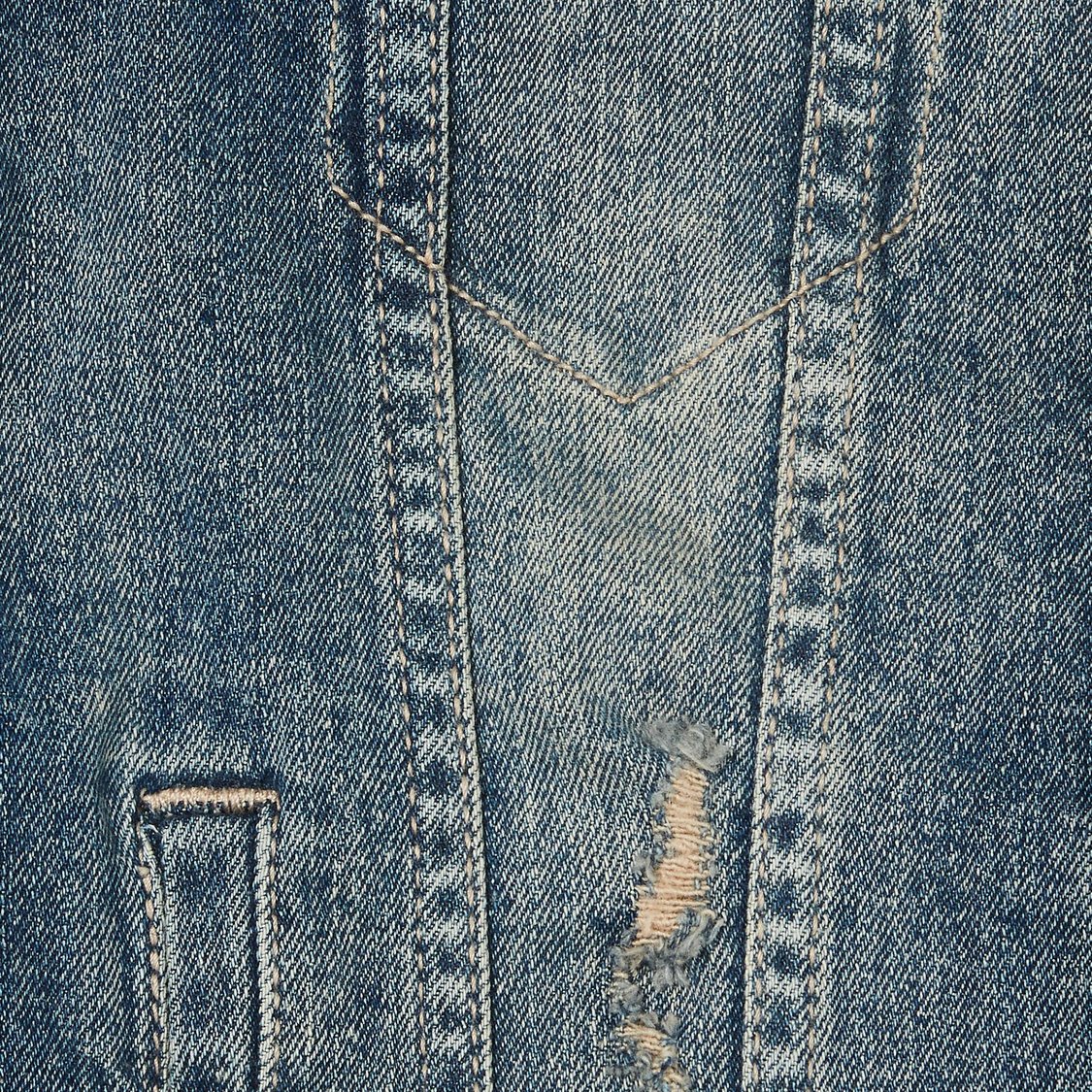 PEPE JEANS Boys Distressed Denim Jacket