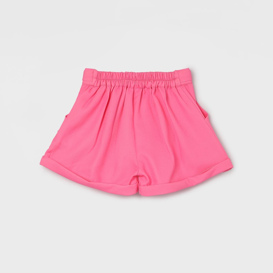 PEPPERMINT Girls Printed Top with Solid Shorts