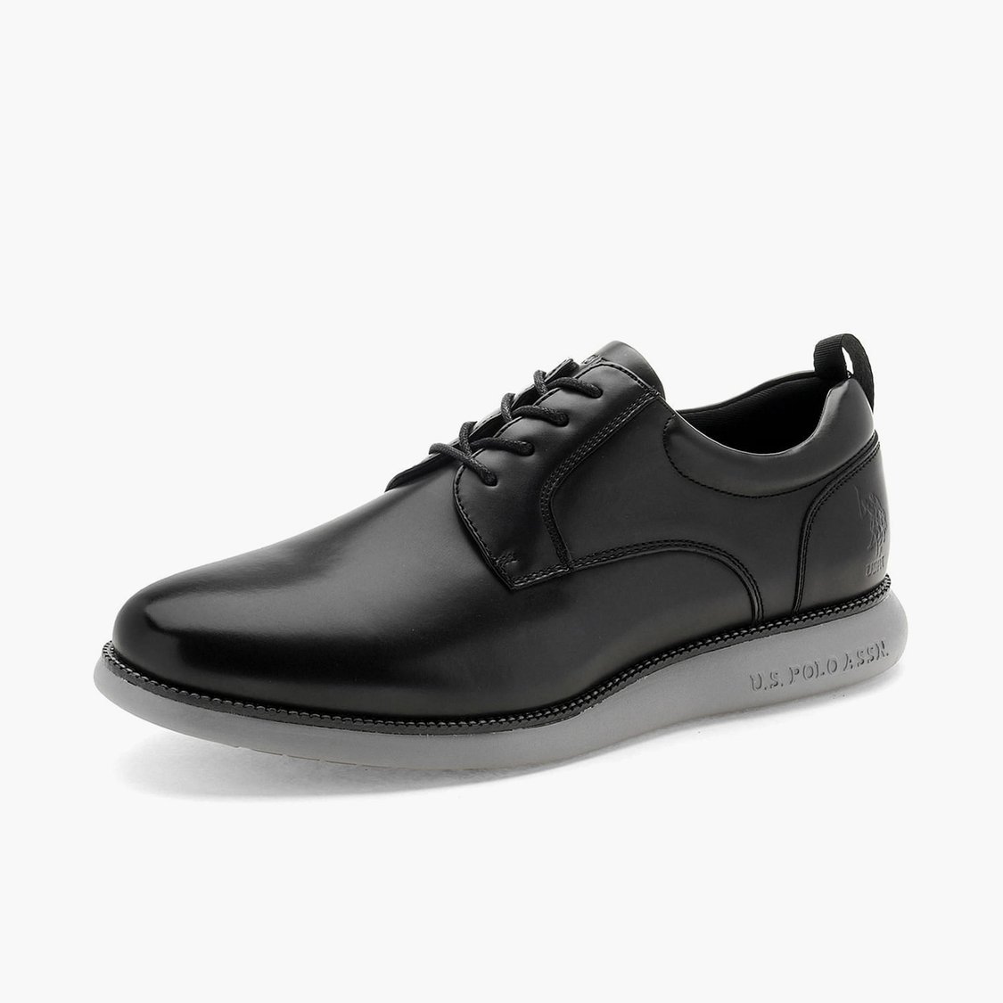 Buy U.S. POLO ASSN. Men Solid Lace-Up Derby Shoes from U.S. POLO ASSN ...