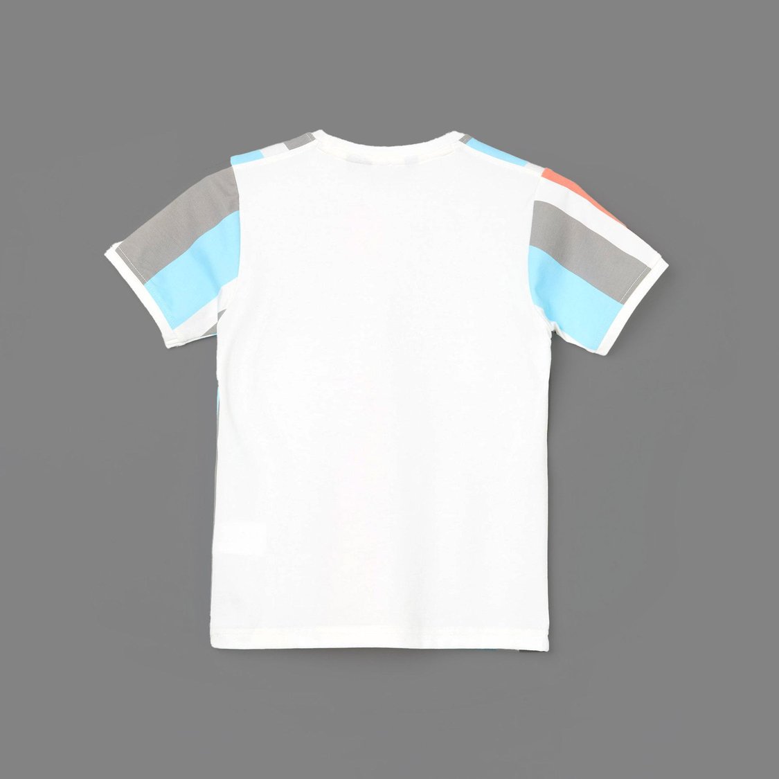 RUFF KIDS Boys Striped Regular Fit T-shirt