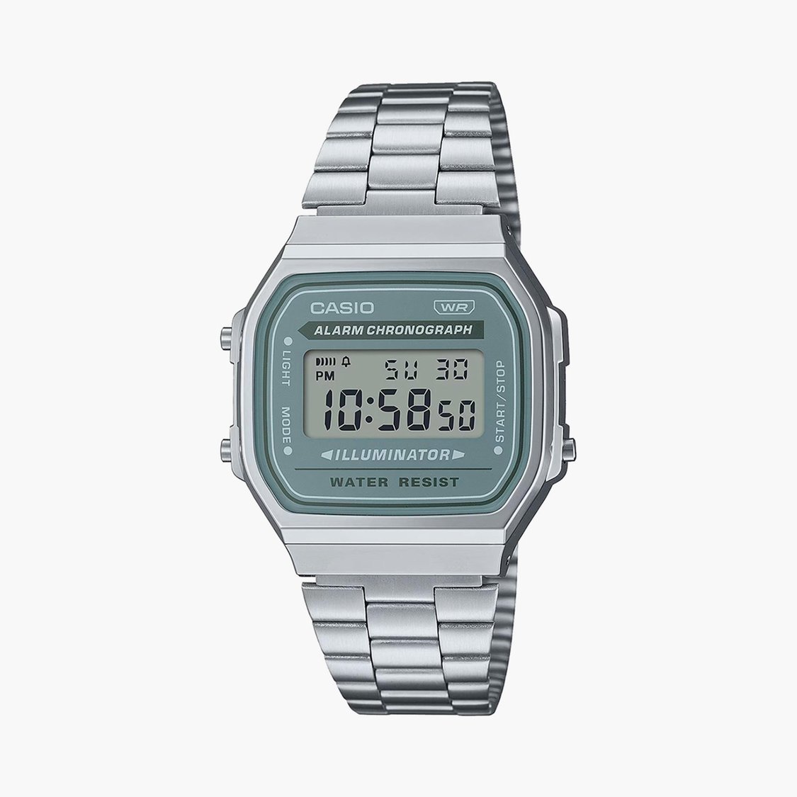 Buy CASIO Vintage Unisex Digital Watch with Metal Strap D330