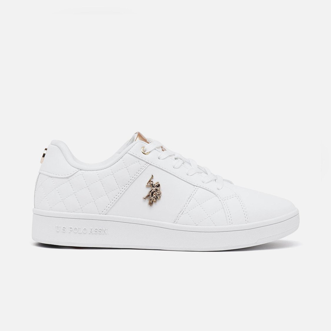 U.S. POLO ASSN. Women Quilted Logo Simone 2.0 Sneakers