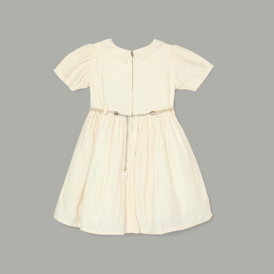 PEPPERMINT Girls Solid Dress