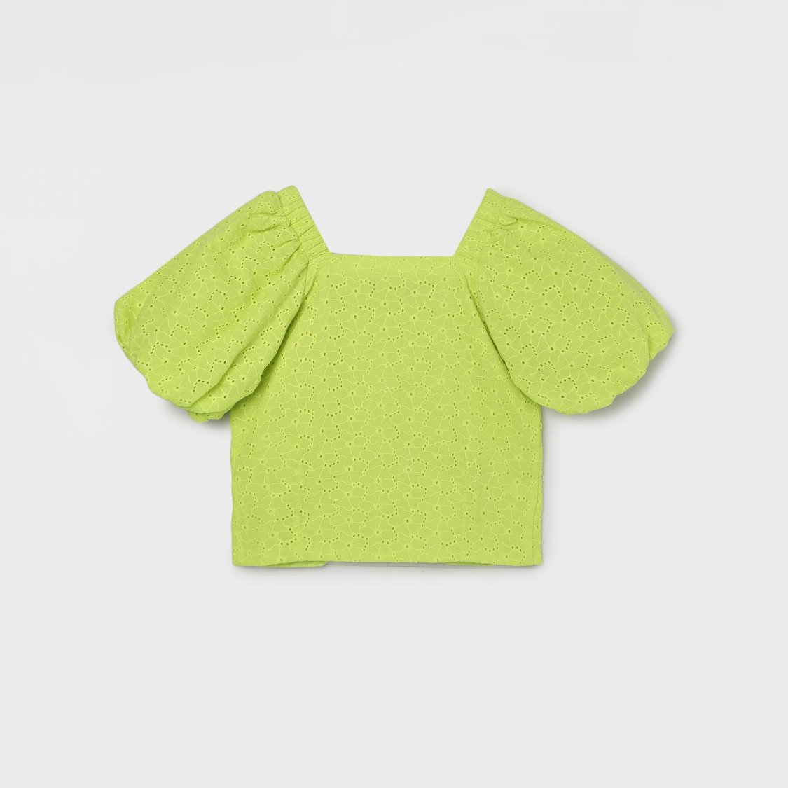 PEPPERMINT Girls Schiffli Top with Culottes