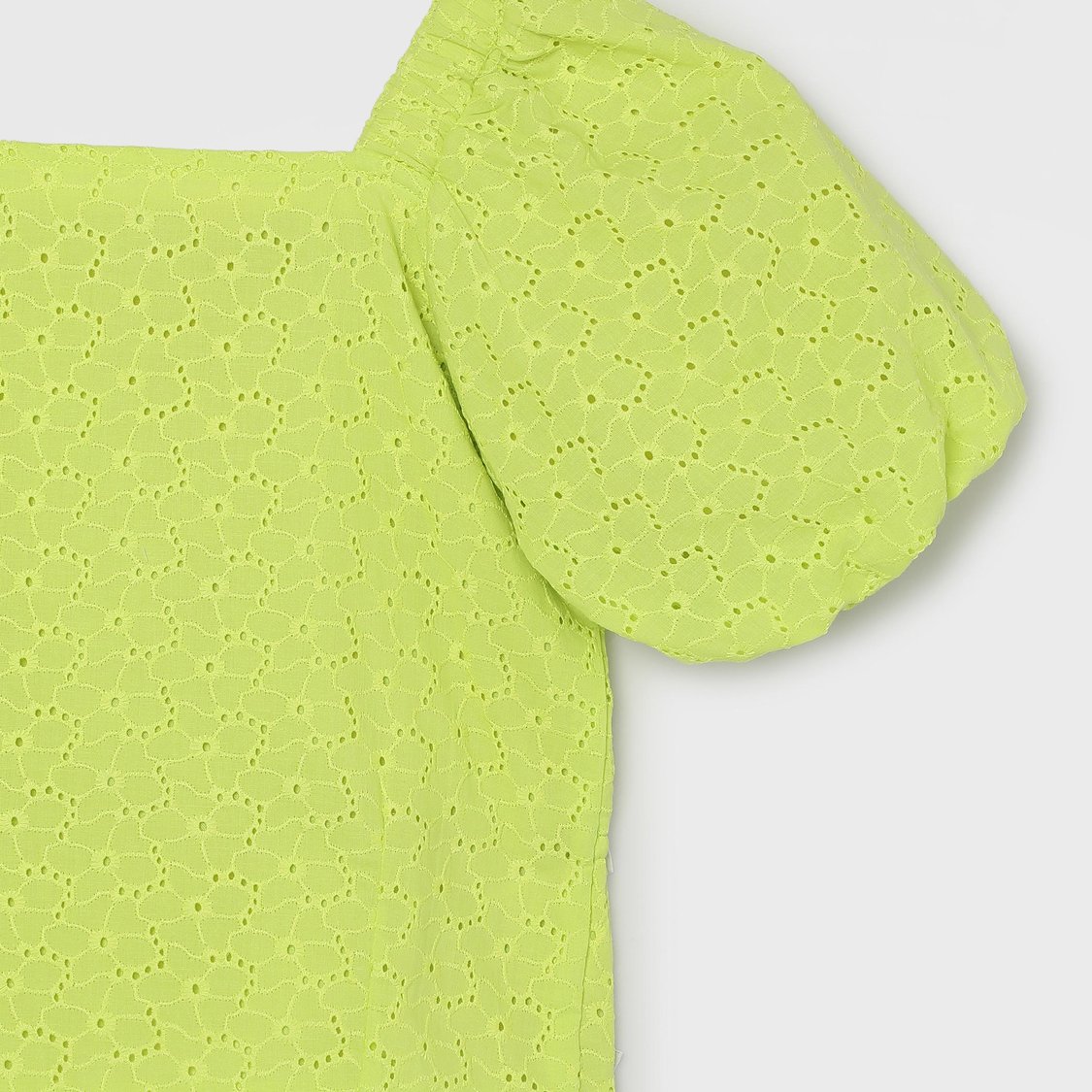 PEPPERMINT Girls Schiffli Top with Culottes