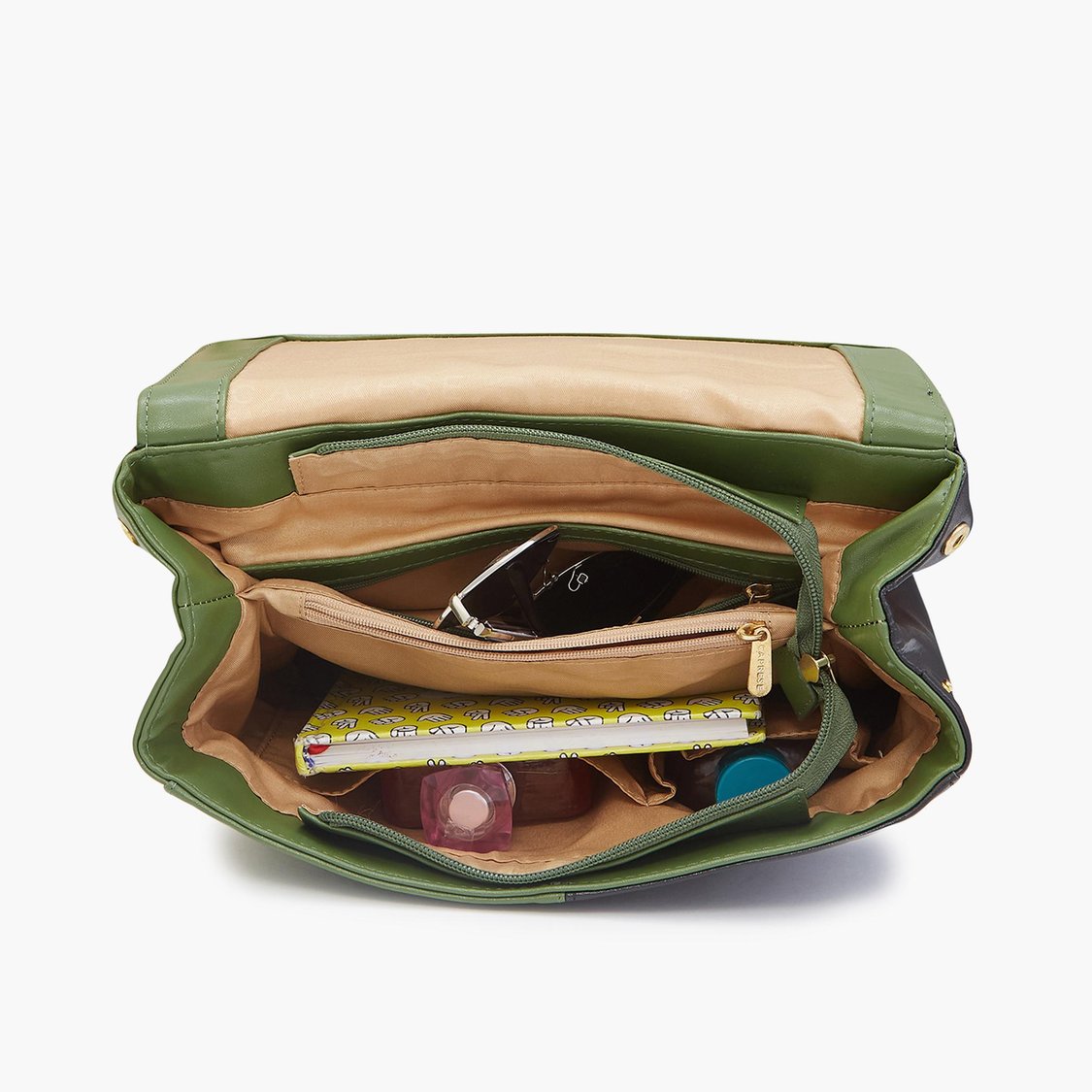 CAPRESE Women Colourblocked Casual Backpack