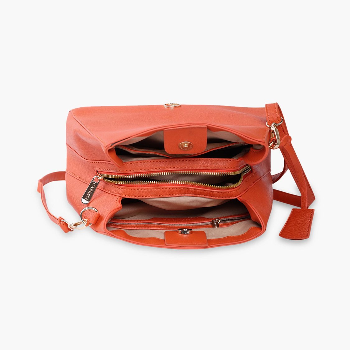 CAPRESE Women Solid Leather Sling Bag