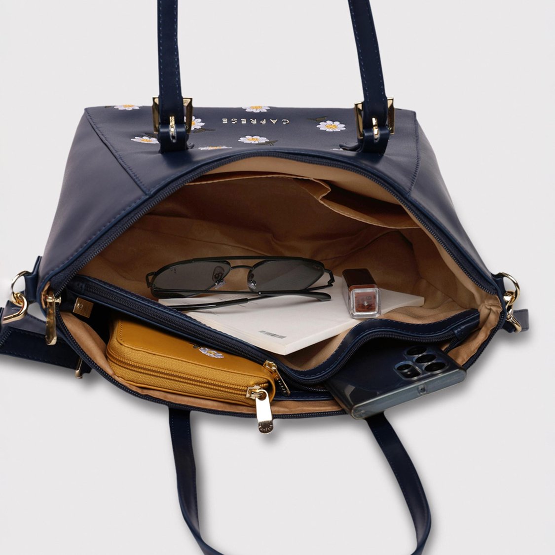 CAPRESE Women Floral Appliqued Shoulder Bag