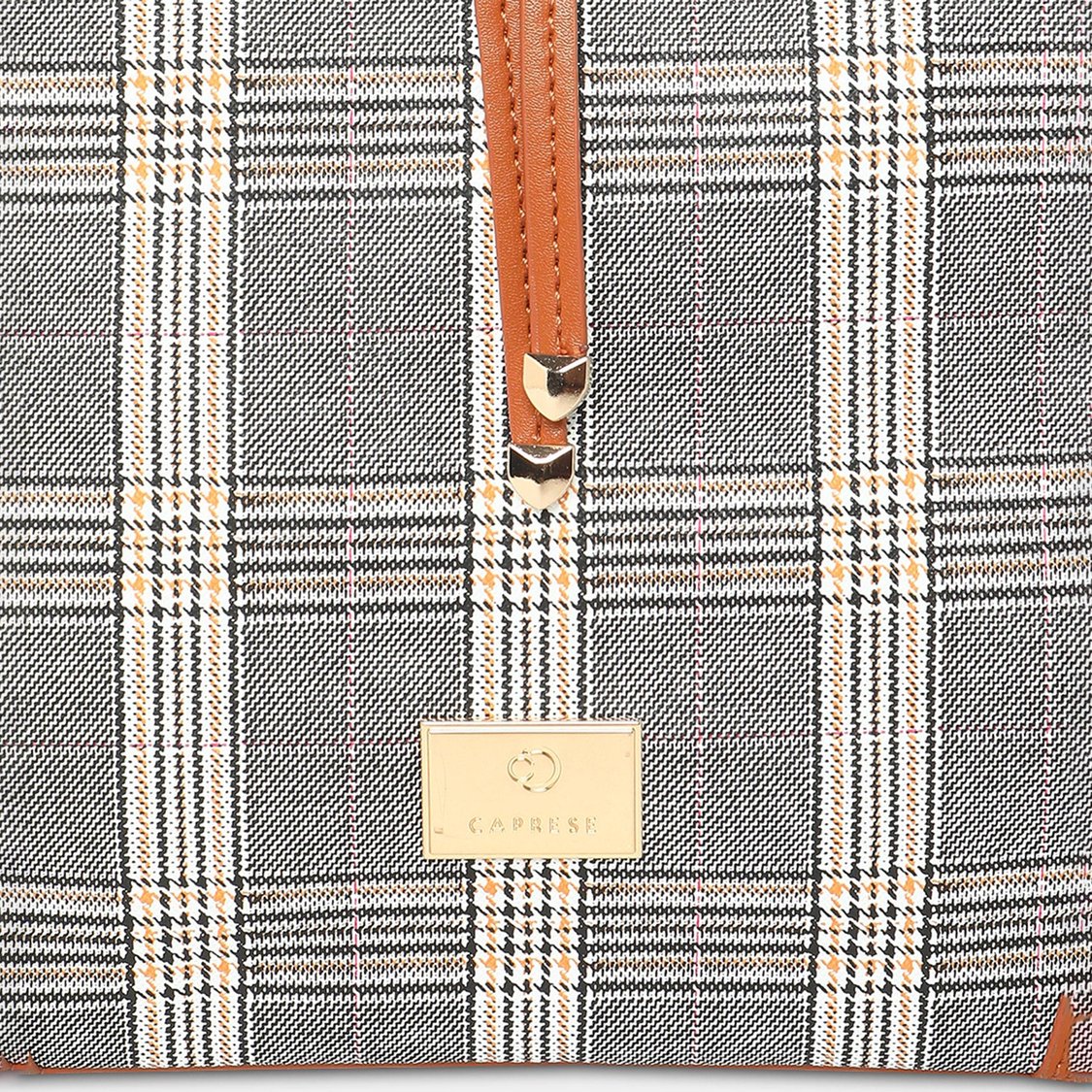CAPRESE Women Checked Shoulder Bag