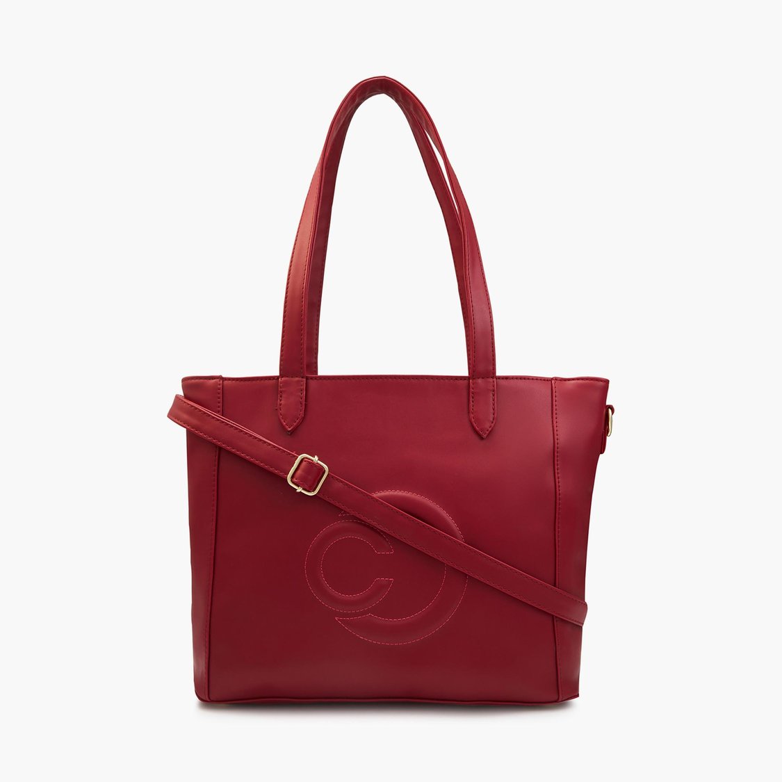 Buy CAPRESE Women Logo Embossed Shoulder Bag from Caprese at just - Main Image