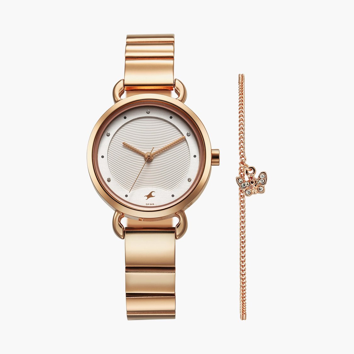 Buy FASTRACK Women Embellished Analog Watch with Bracelet