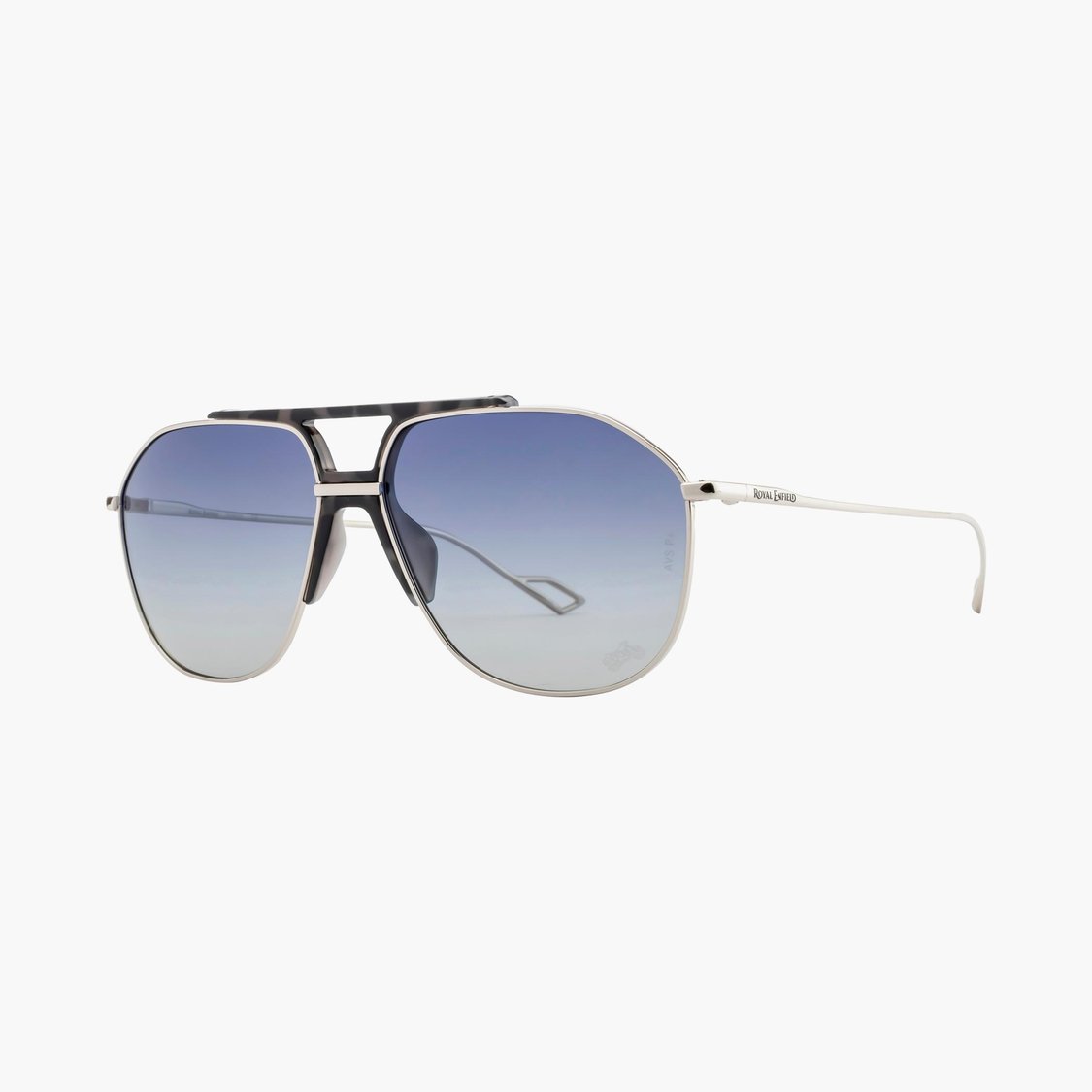 ROYAL ENFIELD Men Polarized Aviator Sunglasses RE-20007-C02