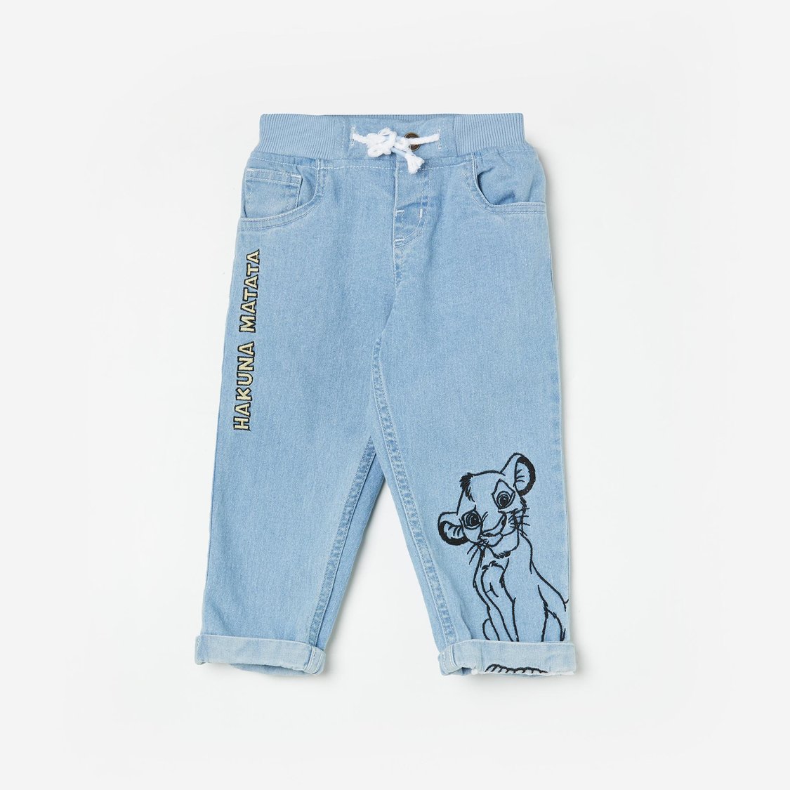 Buy JUNIORS Boys Printed Slim Fit Jeans from Juniors at just INR