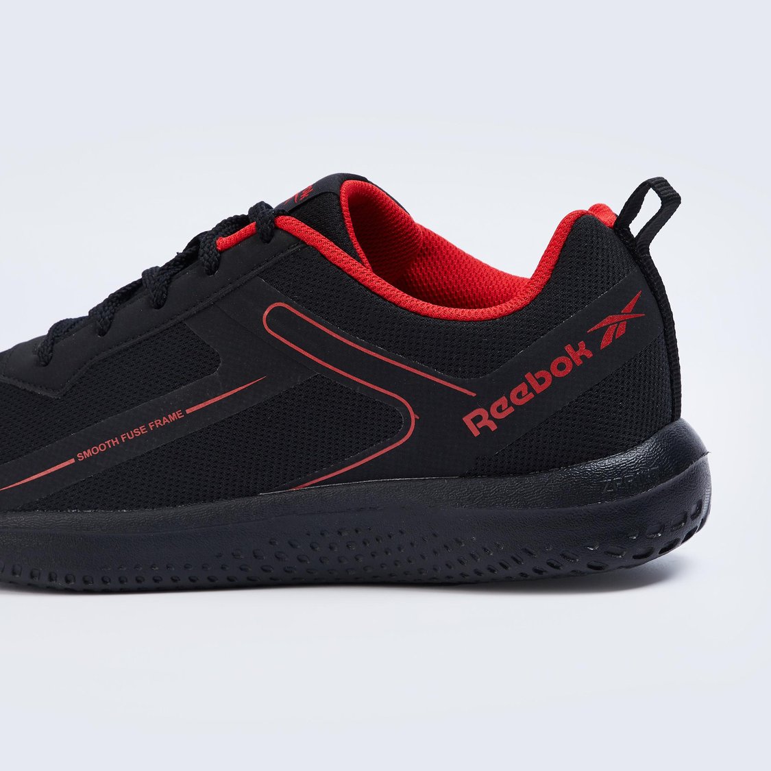 REEBOK Men Knitted Lace-Up Running Shoes