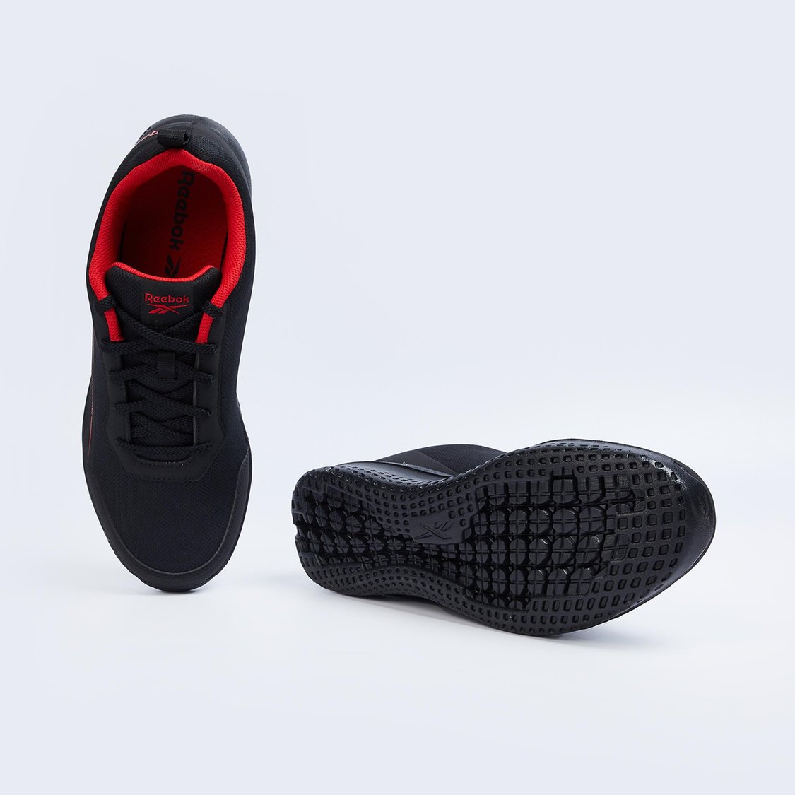 REEBOK Men Knitted Lace-Up Running Shoes