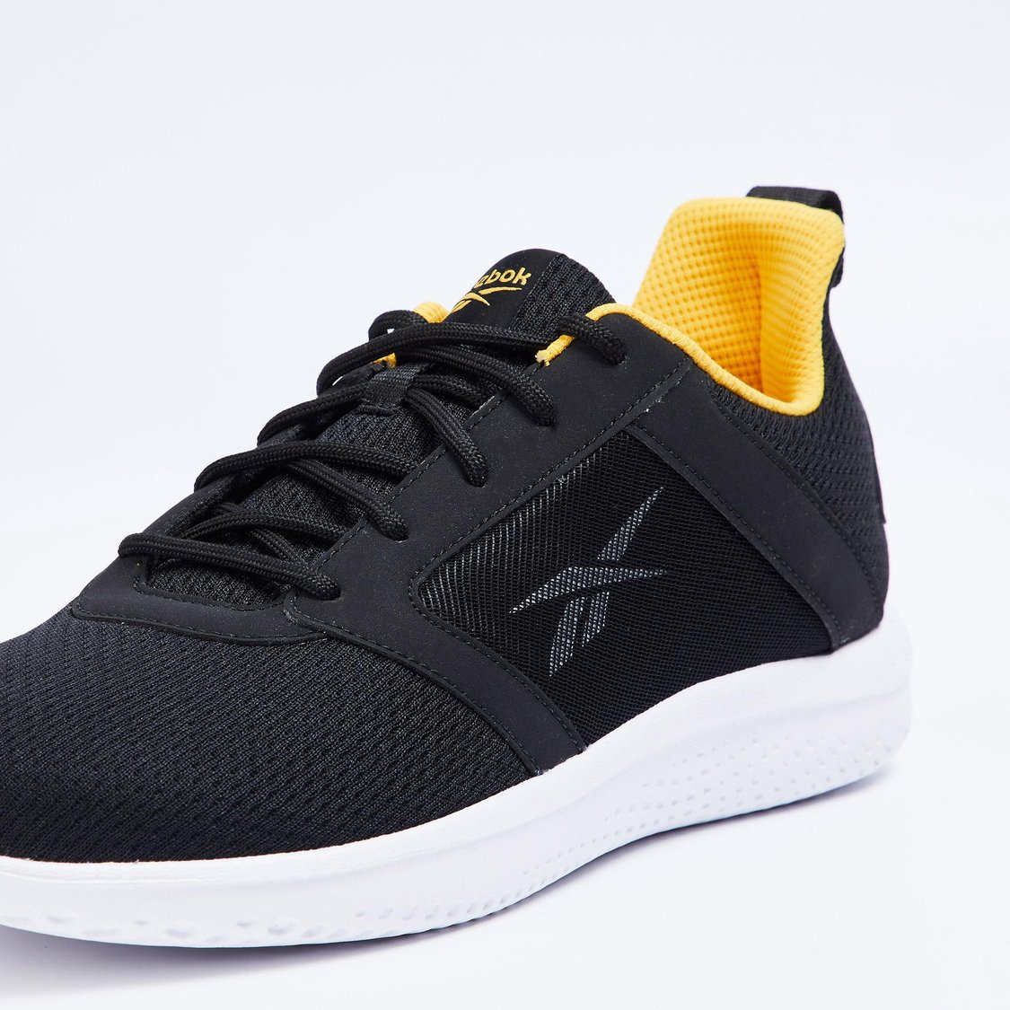 REEBOK Men Knitted Lace-Up Running Shoes