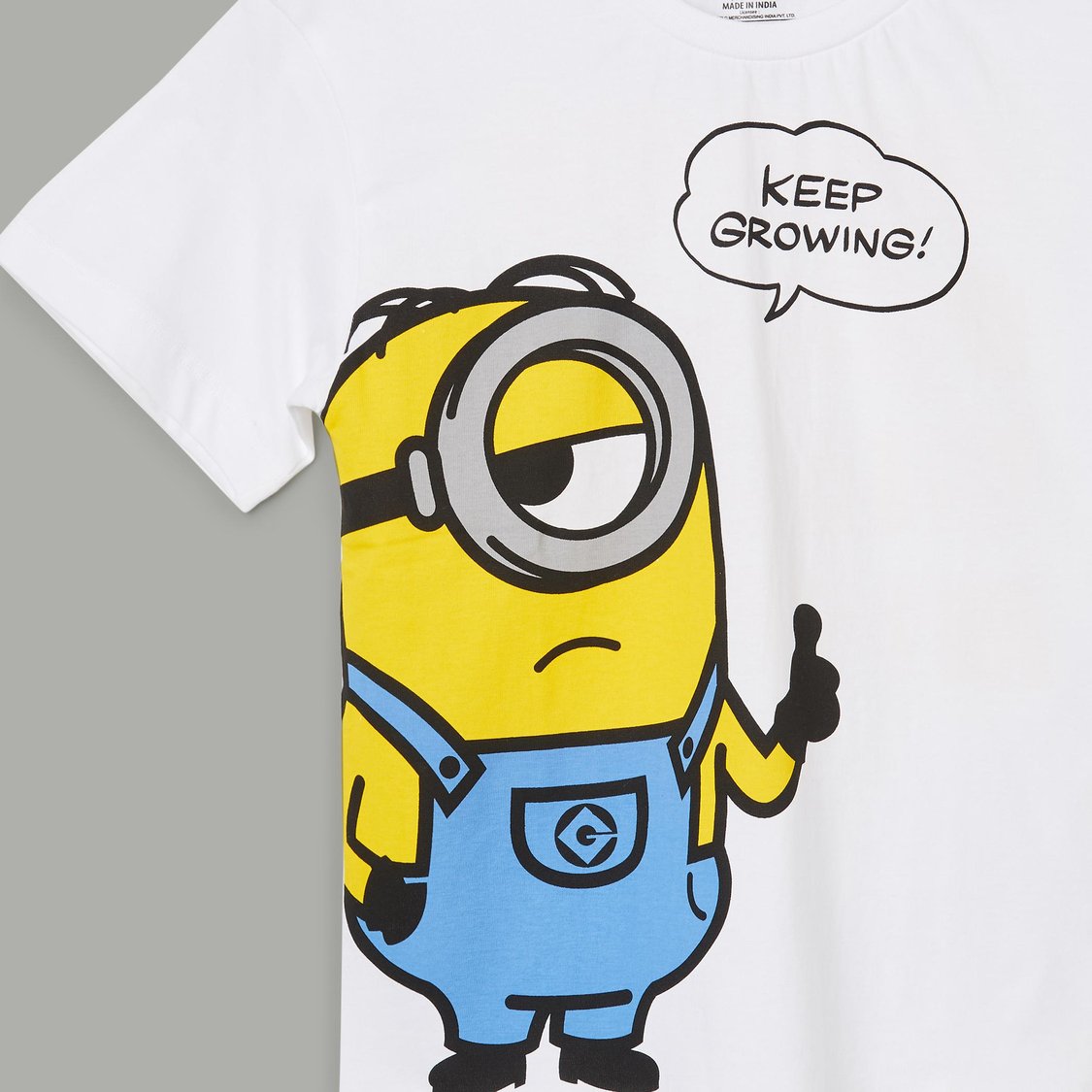 KIDSVILLE Girls Minion Printed T-shirt