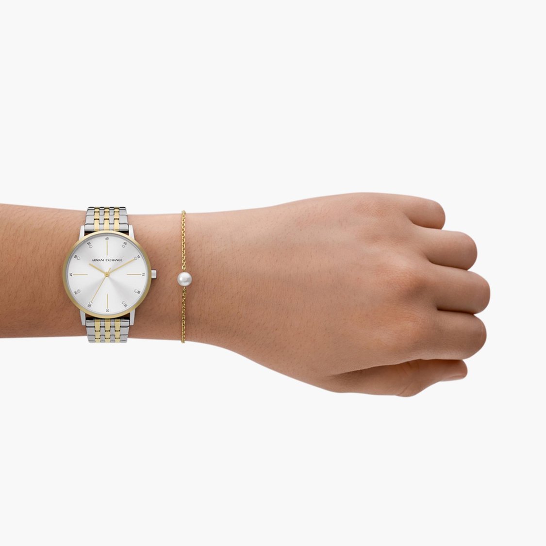 Buy ARMANI EXCHANGE Women Embellished Analog Watch with Bracelet