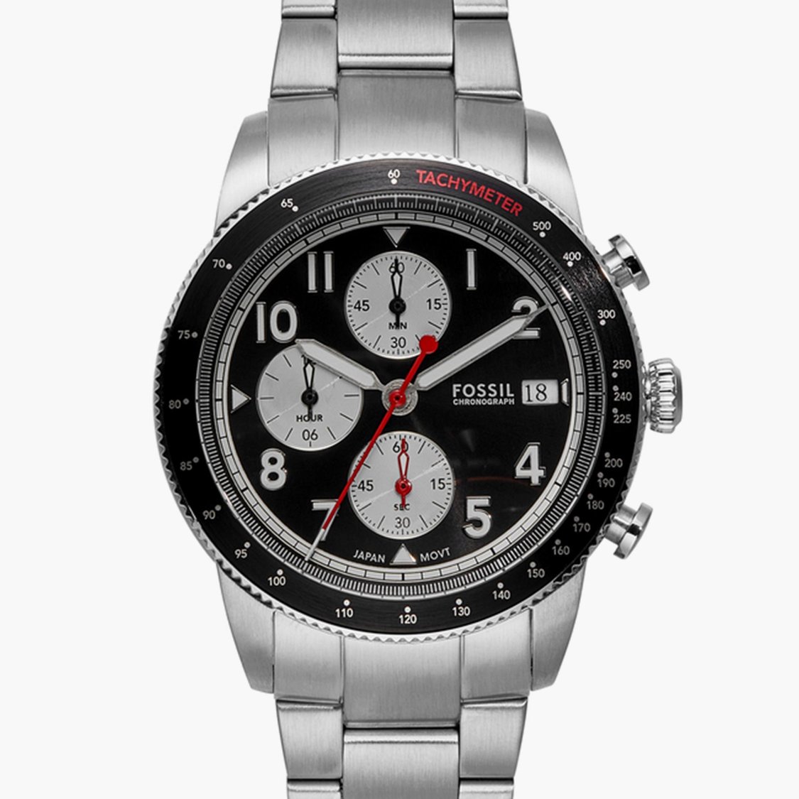 Buy FOSSIL Sport Tourer Men Chronograph Watch with Metal Strap