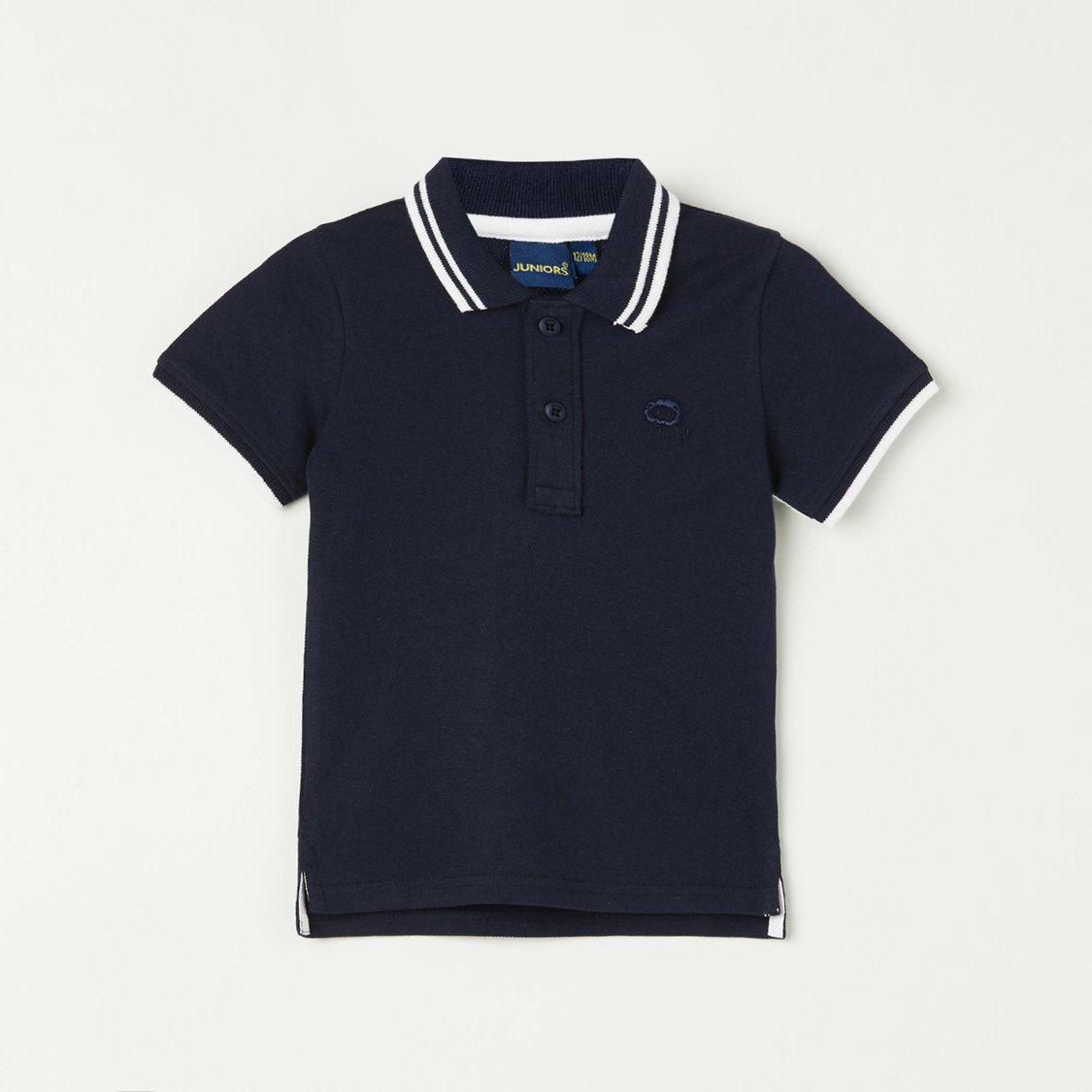 JUNIORS Polo T-shirt with Contrast Trim