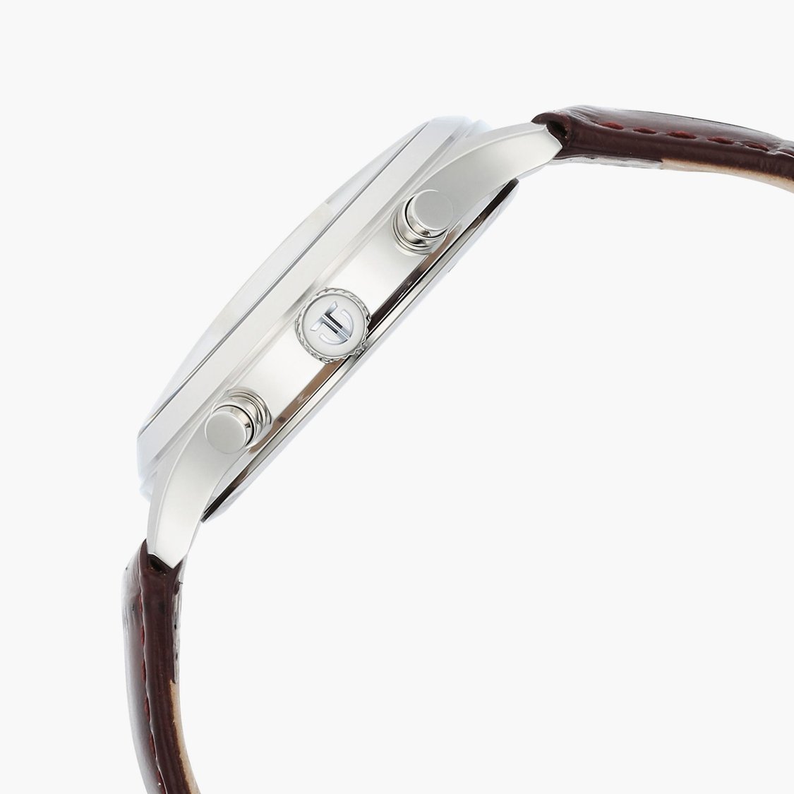Buy TITAN Sapphire Men Multifunction Watch with Leather Strap ...