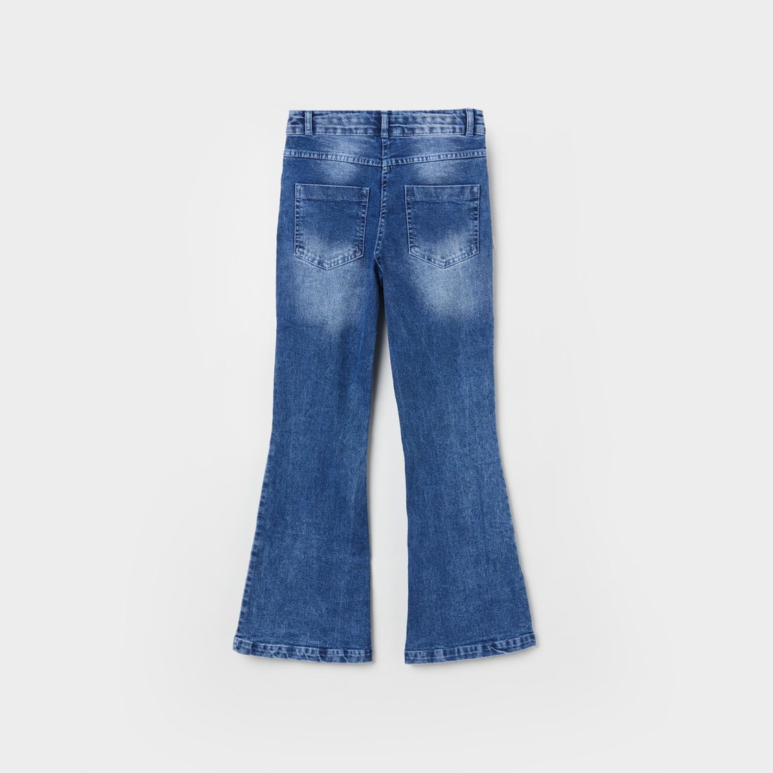 Buy TINY GIRL Barbie Print Bootcut Jeans from Tiny Girl at just INR 2695.0