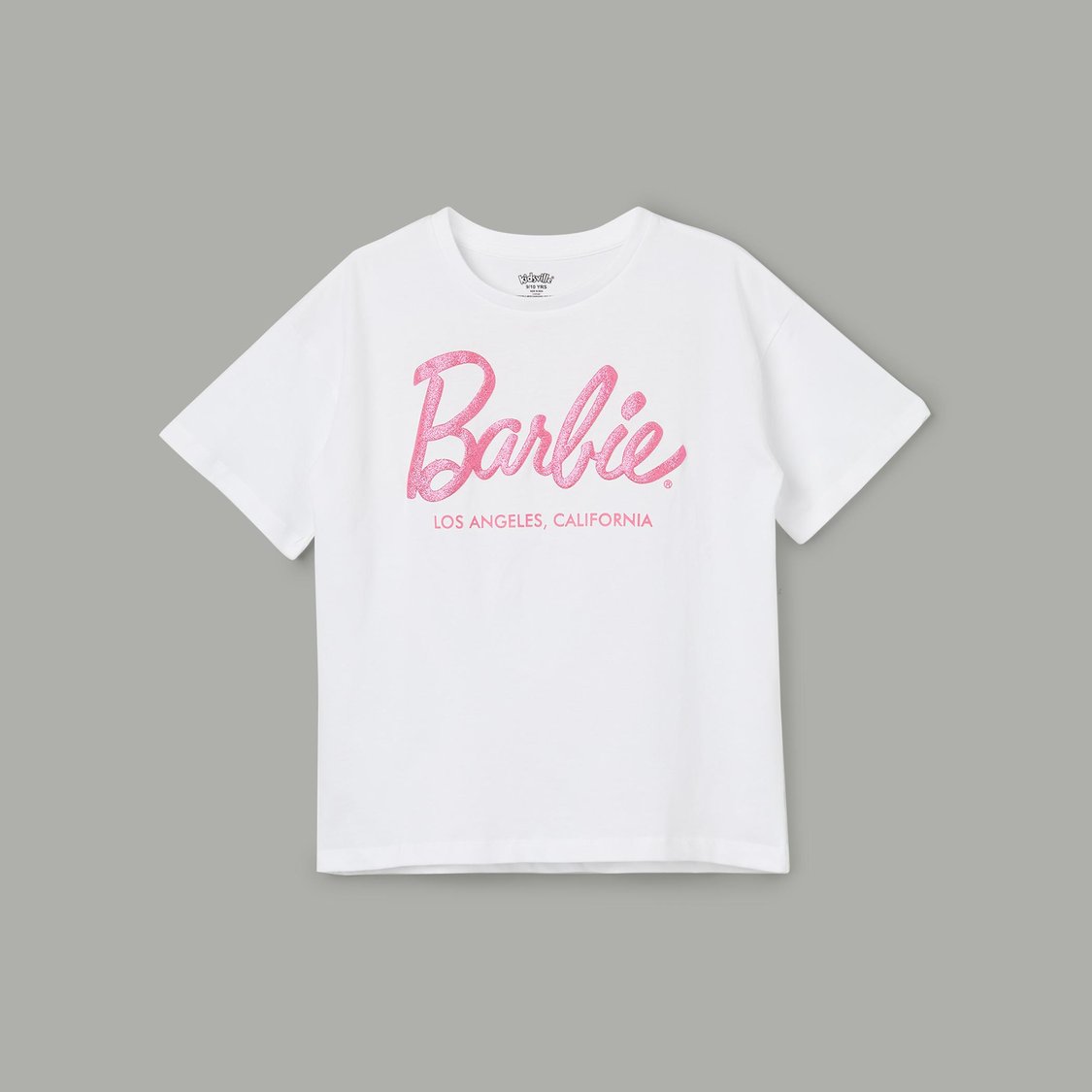 Buy KIDSVILLE Girls Barbie Printed T-shirt from Kidsville at just INR 899.0