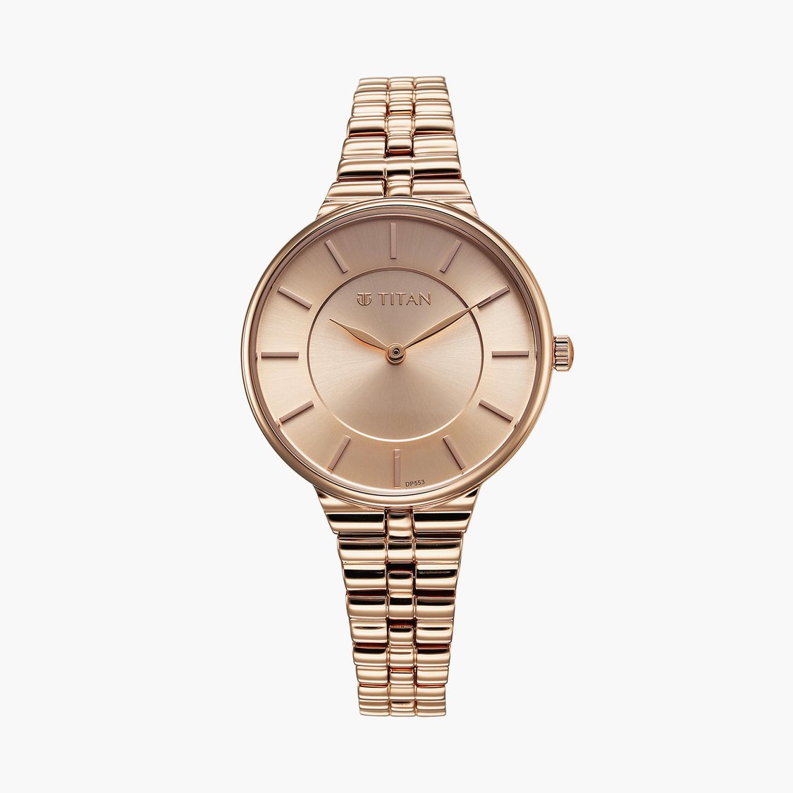Buy TITAN Women Analog Watch with Metal Strap 95245WM01 from