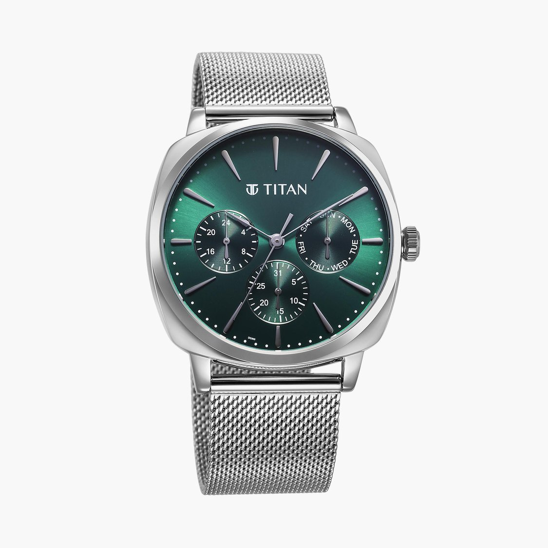 Buy TITAN Men Mesh Strap Multifunctional Watch 90189SM01 from Titan at just INR 6995.0