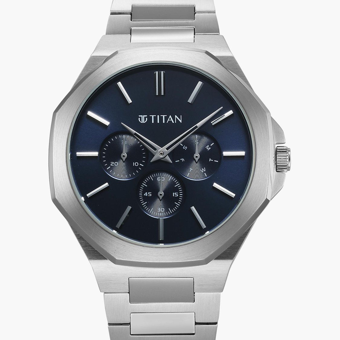 Buy TITAN Men Multifunctional Watch 90198SM01 from Titan at just INR 11795.0