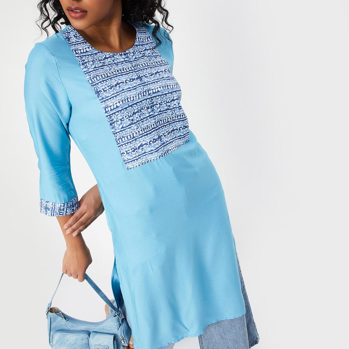 Women Printed Straight Kurta