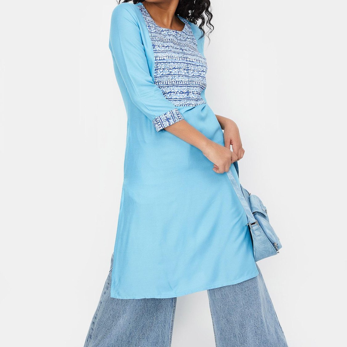 Women Printed Straight Kurta