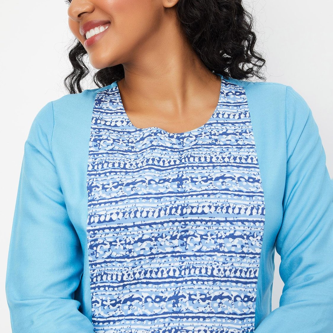 Women Printed Straight Kurta