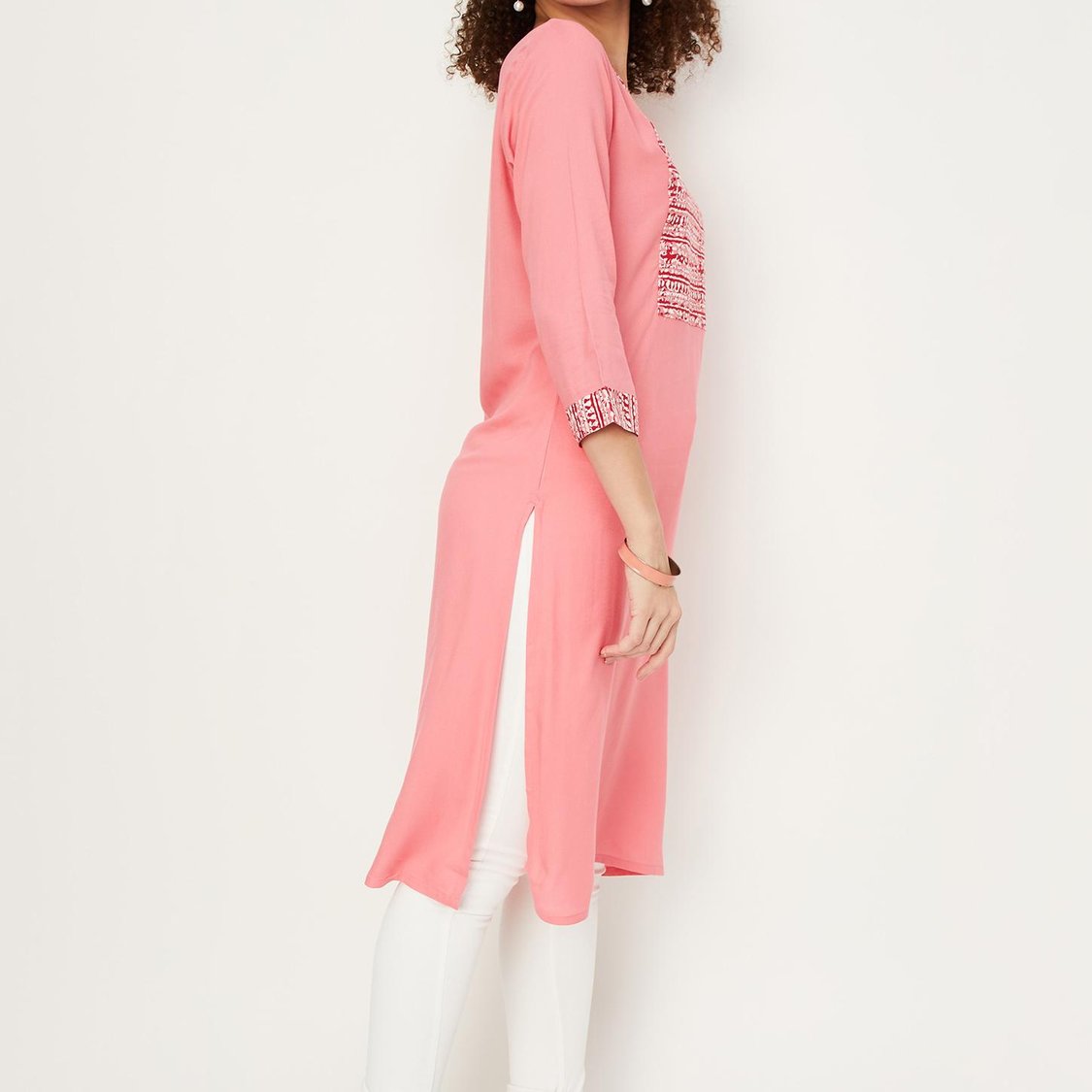 Women Printed Straight Kurta