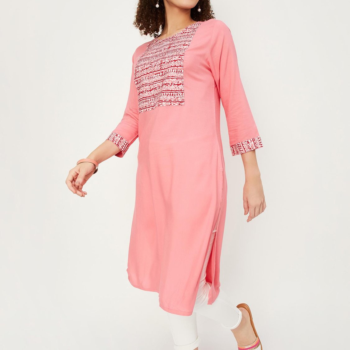 Women Printed Straight Kurta