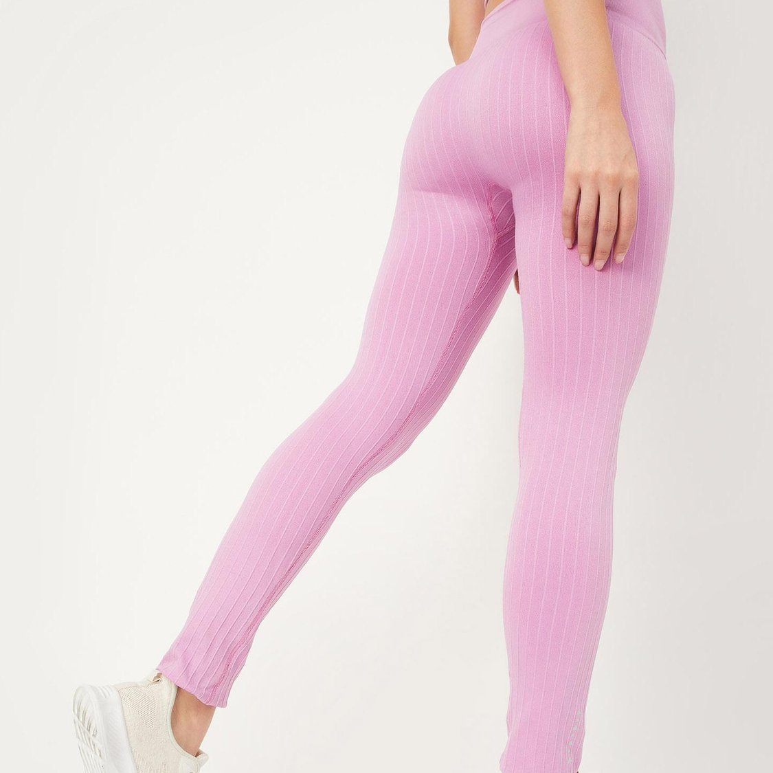 Women Ribbed Sports Tights