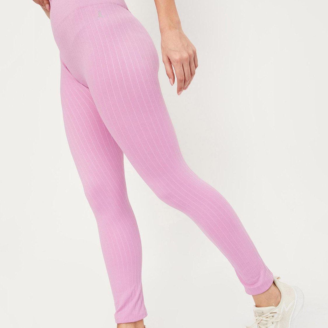 Women Ribbed Sports Tights