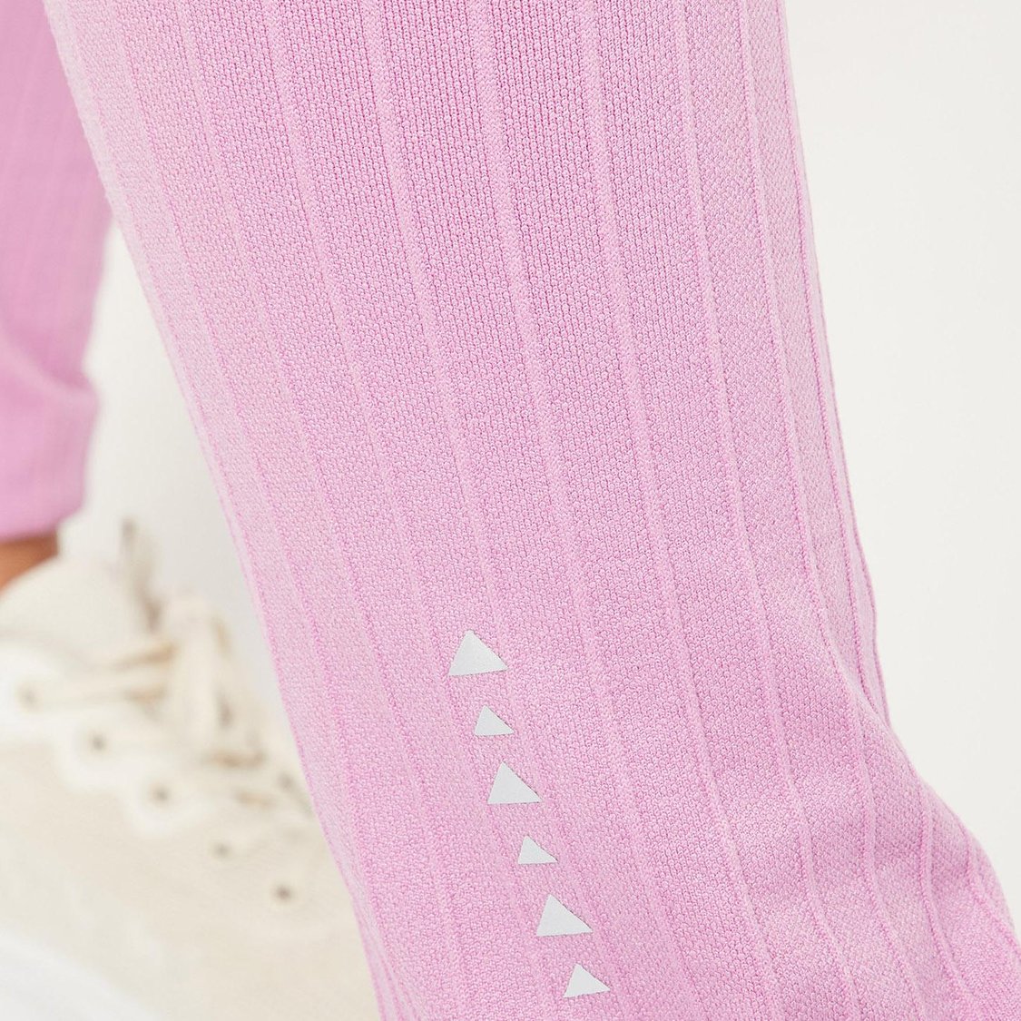 Women Ribbed Sports Tights