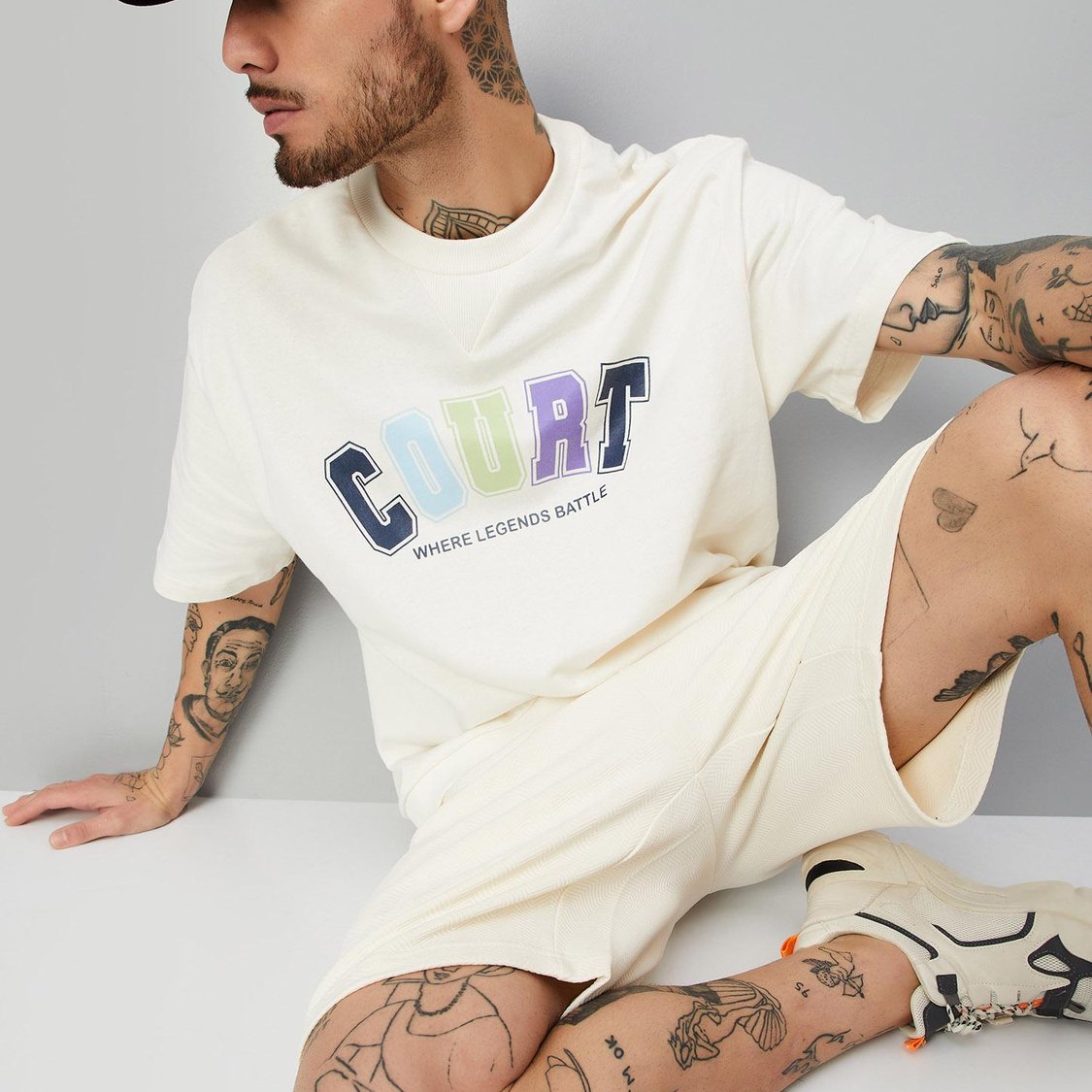 Buy Men Oversized Printed T-shirt Online at just Rs. 799.0 Buy Men Oversized Printed T-shirt Online at just Rs. 799.0