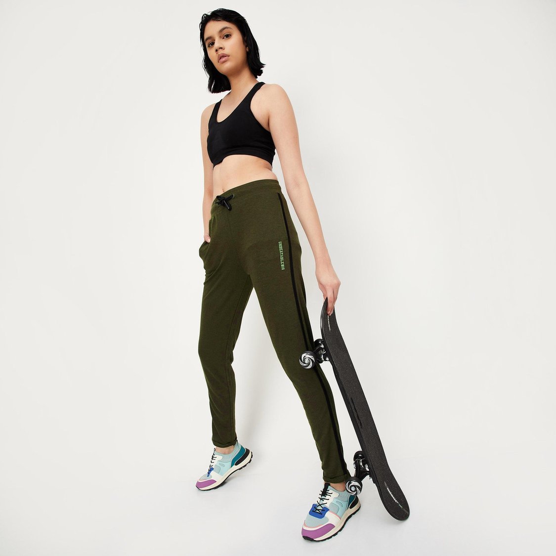 Women Side Panelled Joggers