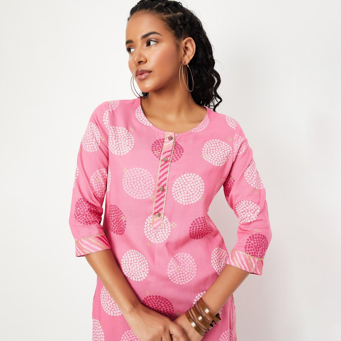 Women Printed Straight Kurta