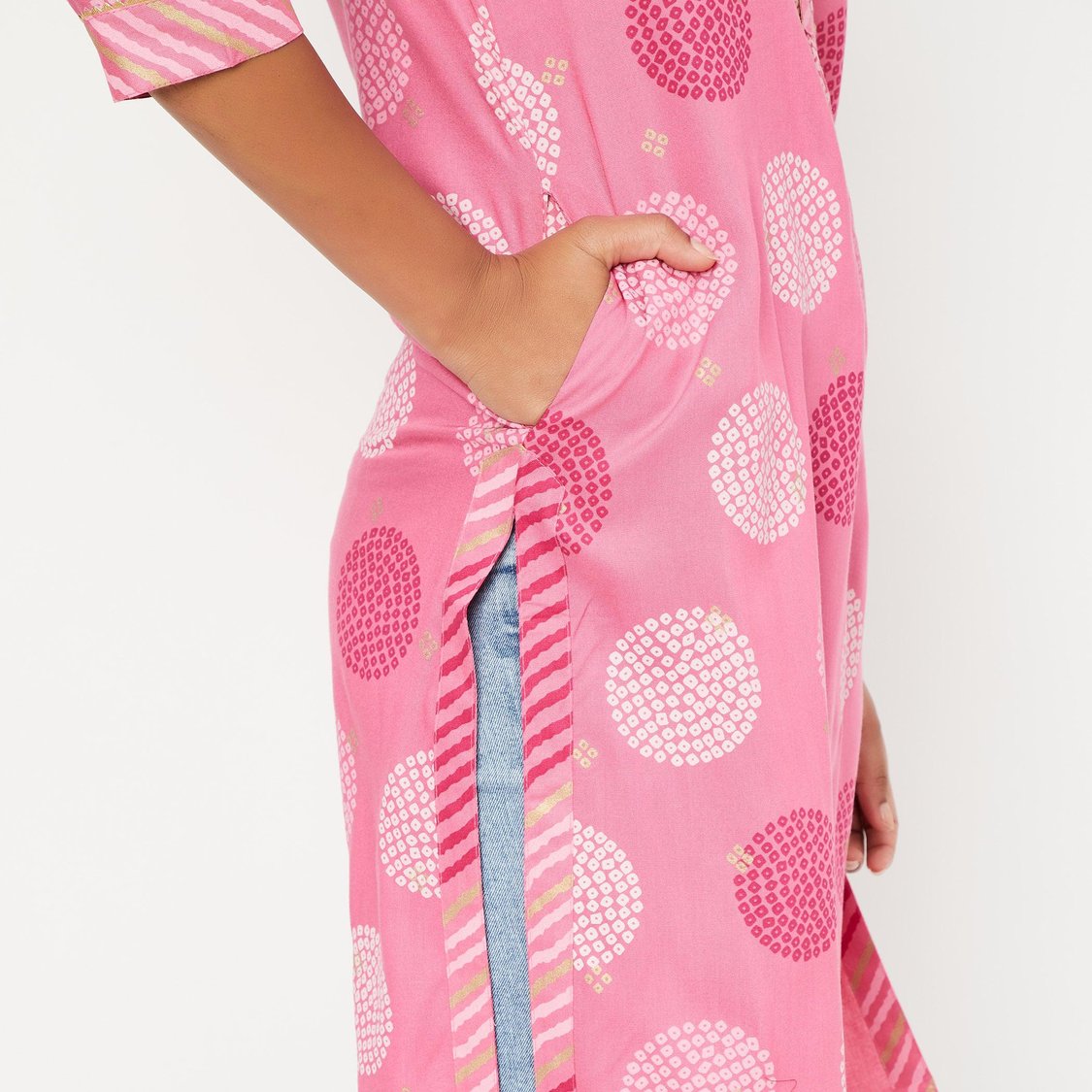 Women Printed Straight Kurta