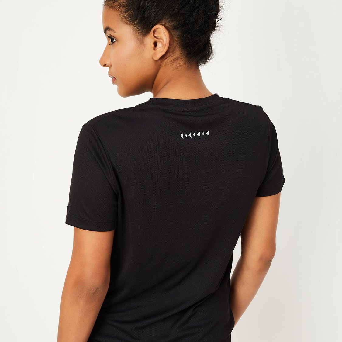 Women Textured Sports T-shirt