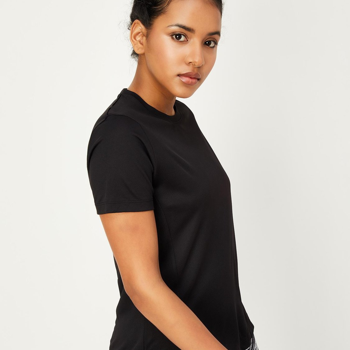 Women Textured Sports T-shirt