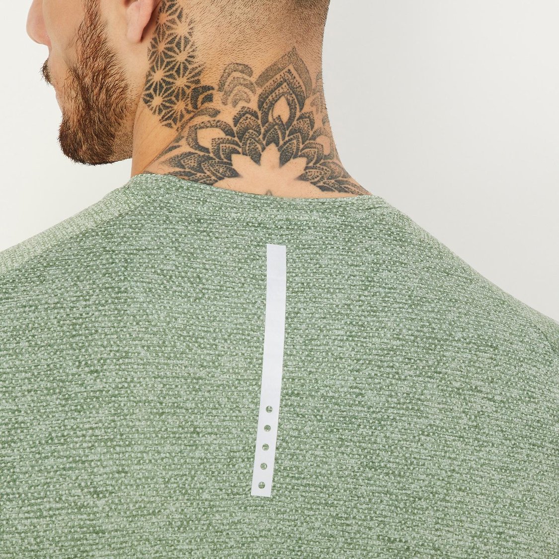 Men Solid Sports T-shirt