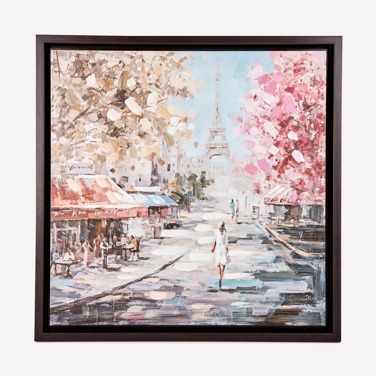 Buy Artistry Enclave Canvas View of Paris Picture Frame - 60x60cm