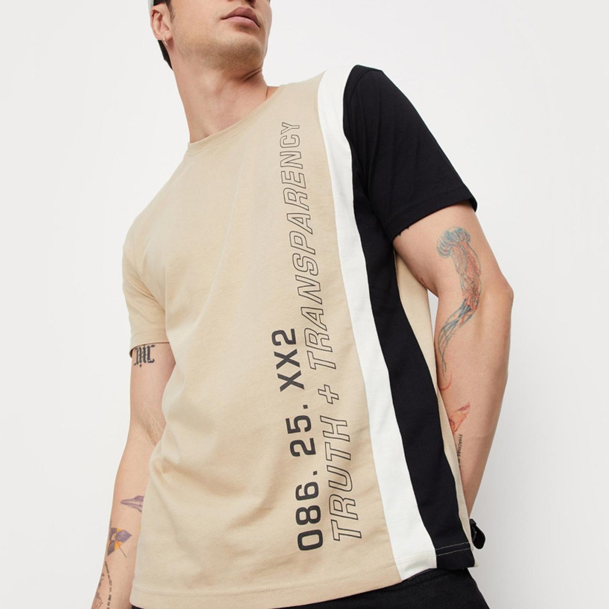 トップス COLOR WITH ME L/S T-shirt COLOR BLOCK LS T-SHIRT – NONSENSE.JP