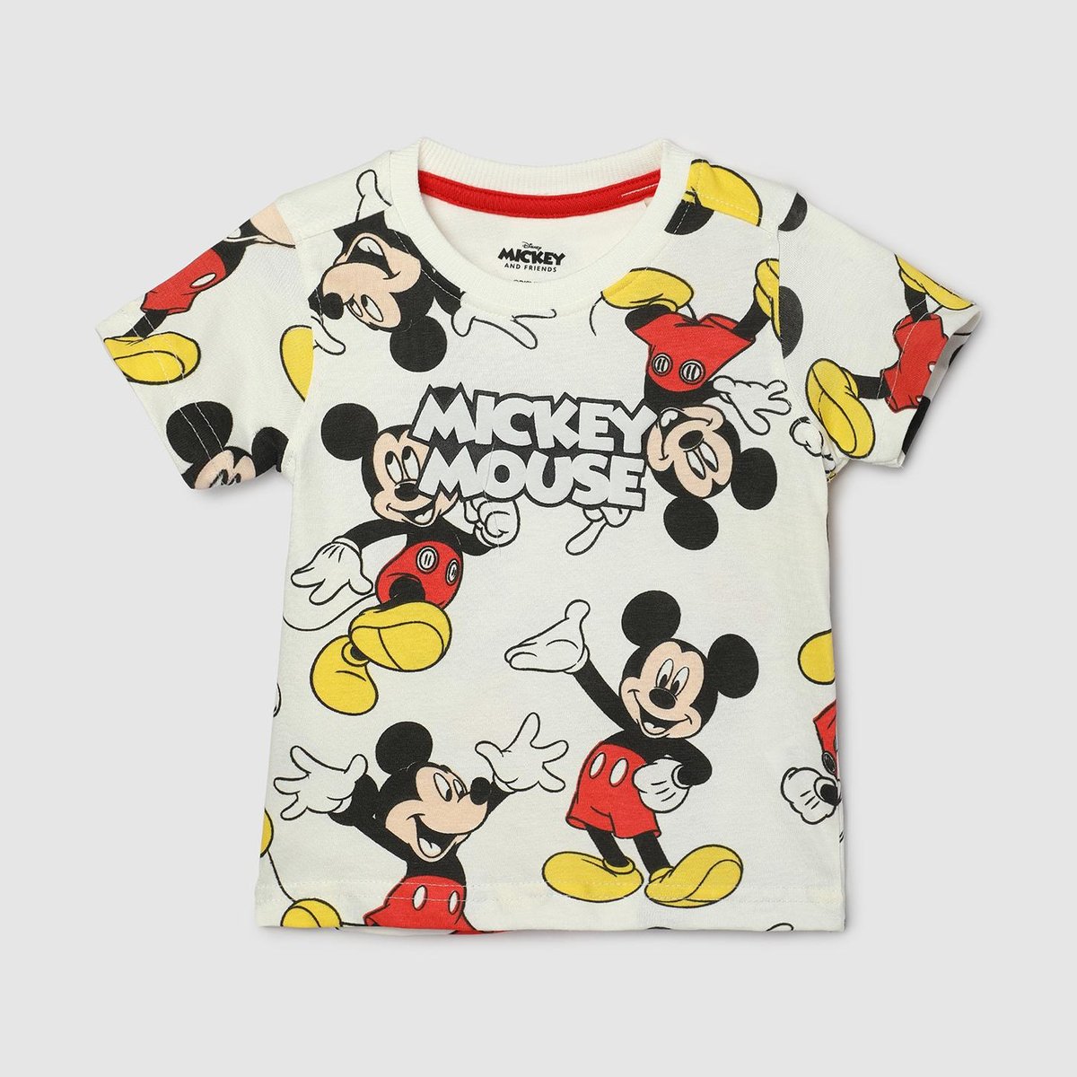 Boys Mickey Mouse Printed T shirt