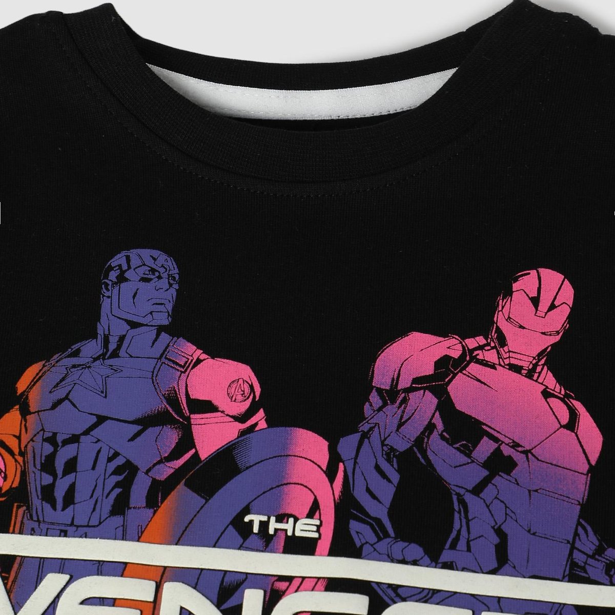 Boys Avengers Printed T-shirt